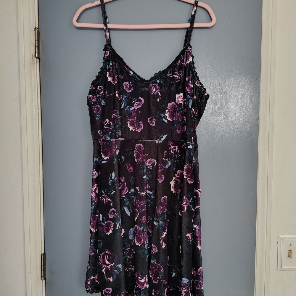 Floral Spaghetti Strap Dress
